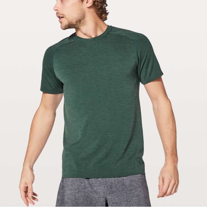 Lululemon Metal Vent Tech Short-Sleeve Shirt Green